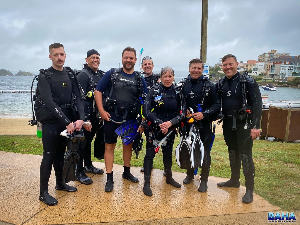 My group for the Rescue Diver training