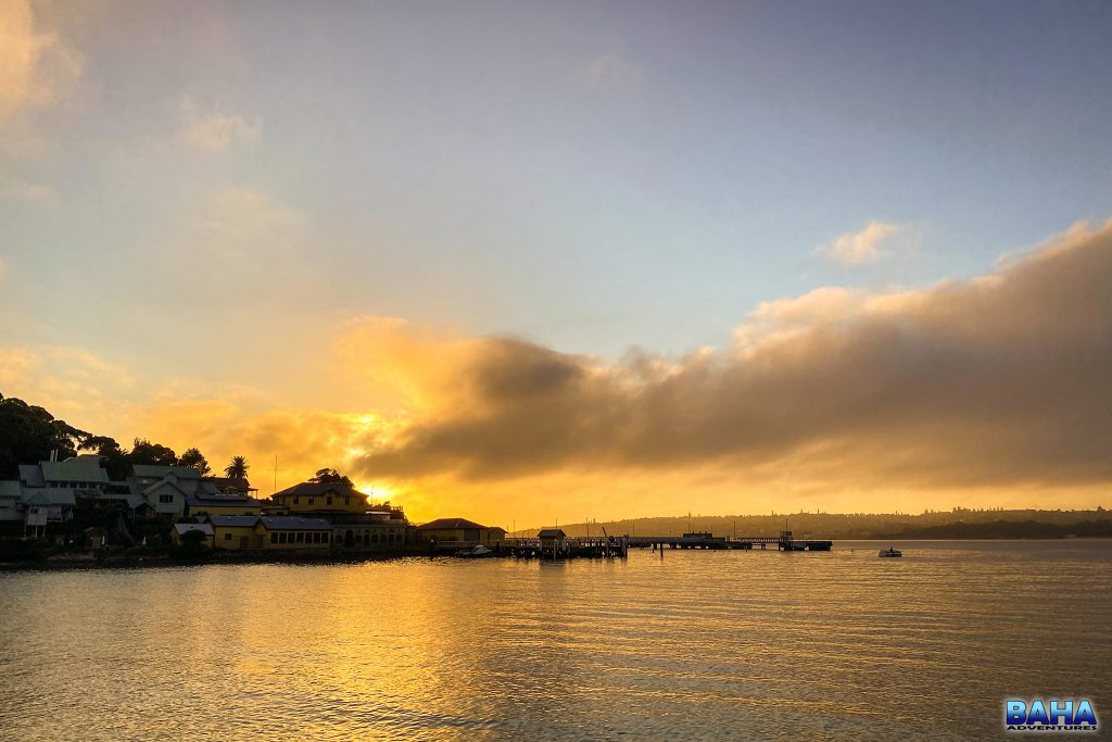 Sunrise at Clifton Gardens