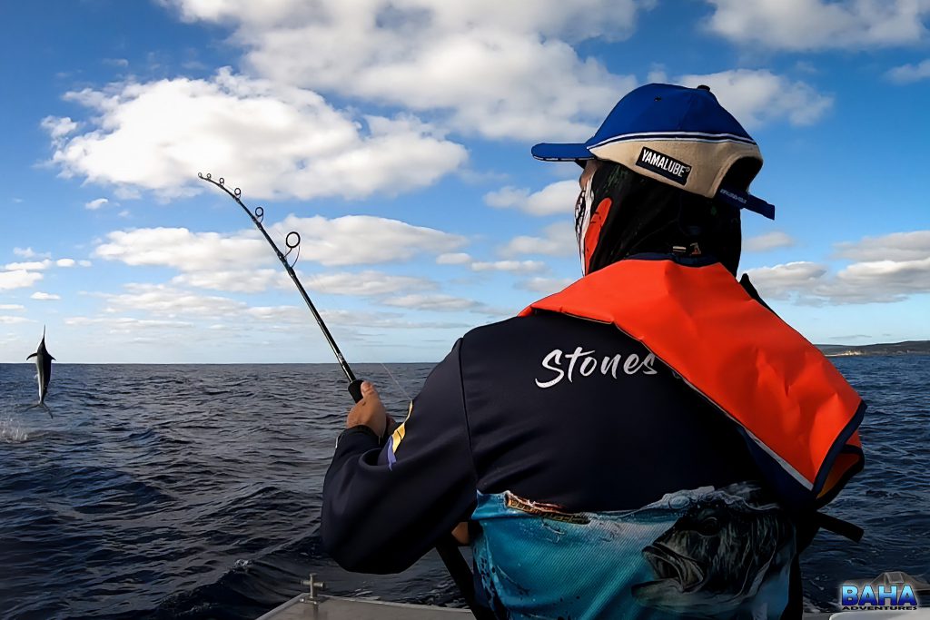 Nick Nortje fighting a marlin