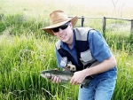 Warren's First Rainbow Trout Of The Trip