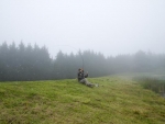 Seated Fly Fishing