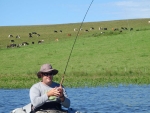 Nick Battling A Trout
