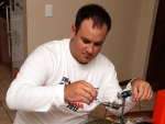 Nick Nortje Tying A Squid