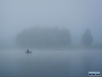 Alan Fishing A Misty North End