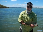 Nick with a nice largemouth bass