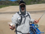 Nick with crabs - again