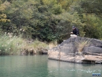 Keegan fishing the Umko
