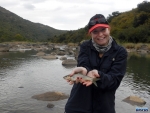 Amy with a small scaly