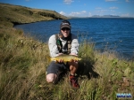 Warren with a yellowfish