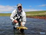 Nick with a smallmouth yellowfish