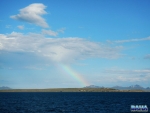 Rainbow over camp