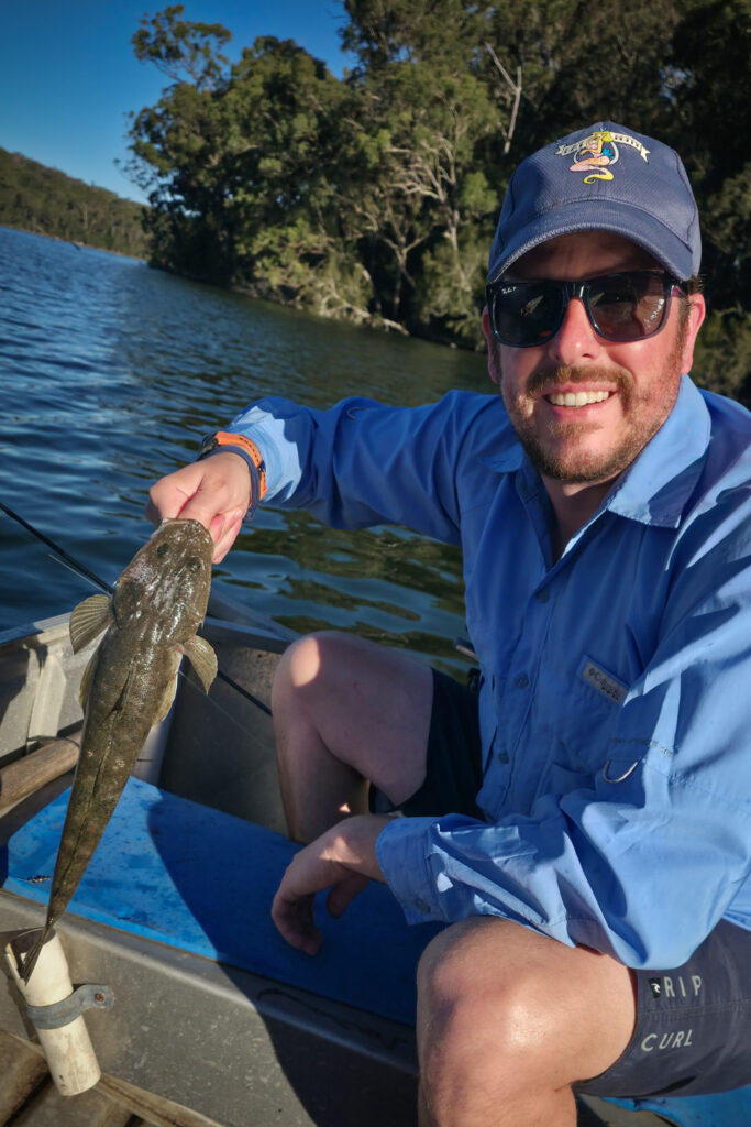 Warren with a small flatty