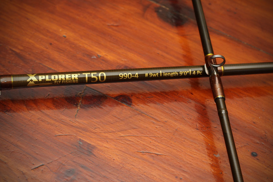 The Xplorer T-50 (9wt 4 Piece Saltwater Fly Rod)