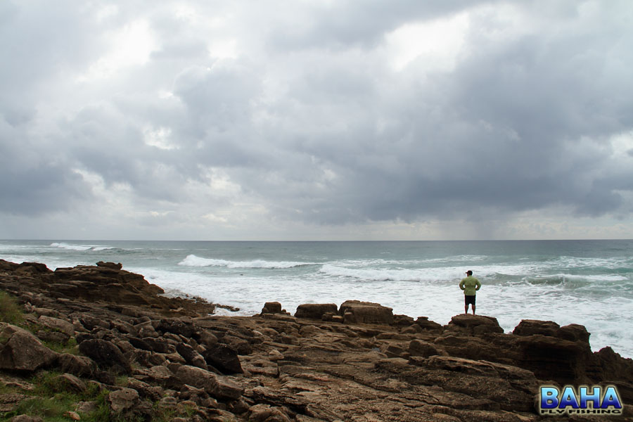 Nick checking out Mission Rocks