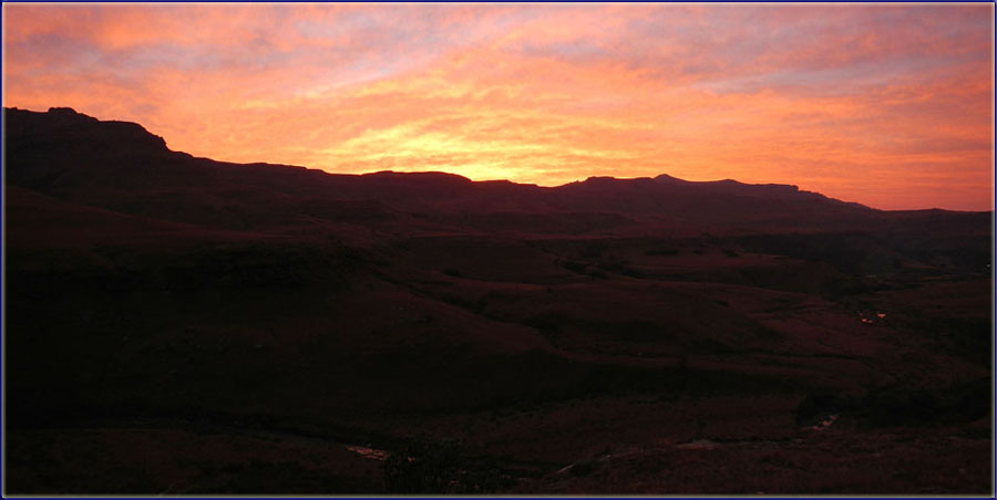 Sani Pass Sunrise