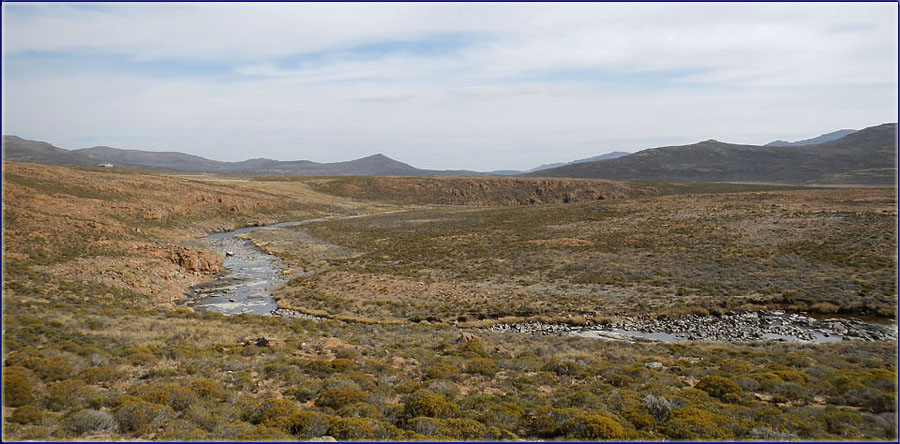 The Sani River, Lesotho